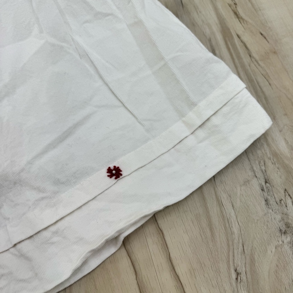 Christmas Dress, Brand: ZUCCINI KIDS, white corduroy size 2T boutique white Red - Picture 5 of 7